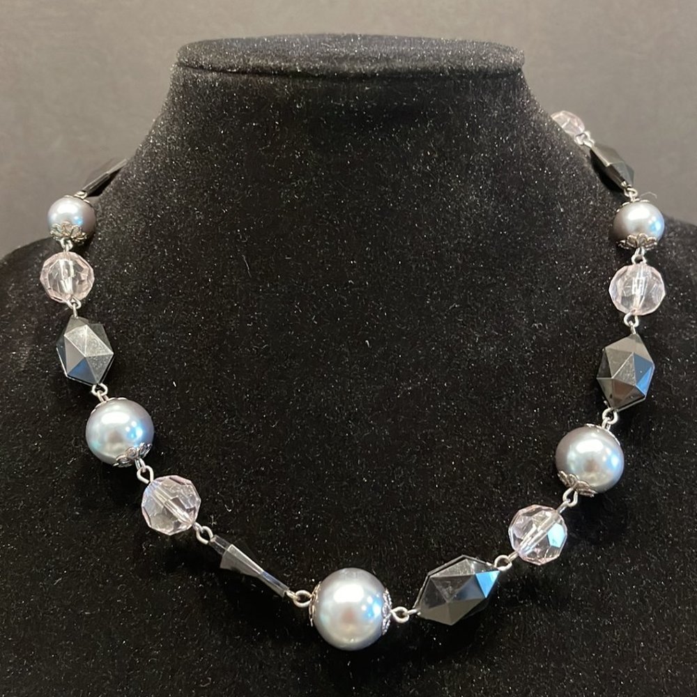 Pearl and Gemstone Necklace